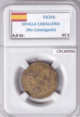 CRCAP095 FICHA SEVILLA CABALLERIA NO CATALOGADA RARA
