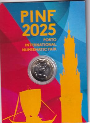 CREXP696 CARTERA PORTUGAL 1 EUROS 2025 PINF OPORTO TIRADA 250 UND.
