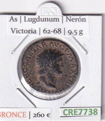 CRE7738 MONEDA ROMANA AS NERON VER DESCRIPCION EN FOTO