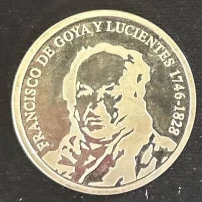 CREXP715 MEDALLA FNMT FRANCISO DE GOYA 1996 ANIV. NACIMIENTO