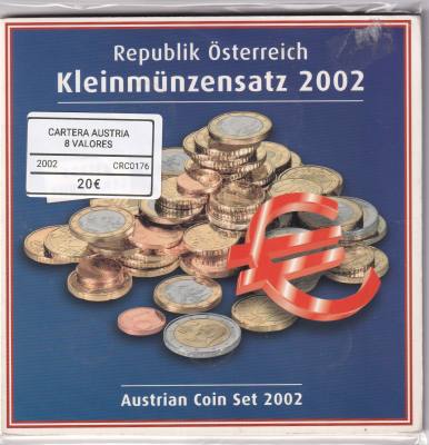 CRC0176 CARTERA EUROS AUSTRIA EUROS 2002 8 VALORES