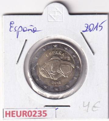 HEUR0235 MONEDA ESPAÑA 2 EUROS 2015 (Cuevas Altamira)