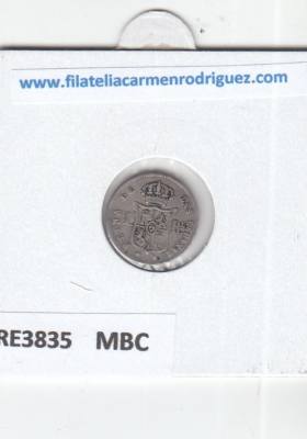 CRE3835 MONEDA ESPAÑA 1 REAL ISABEL II 1859 MADRID PLATA MBC