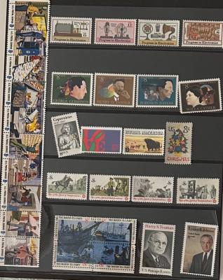 CRSEXT0606 SELLOS EEUU 1973 MINI SET VER FOTO NUEVOS