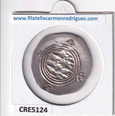 CRE5124 MONEDA DRACMA IMPERIO SASANIDA PLATA