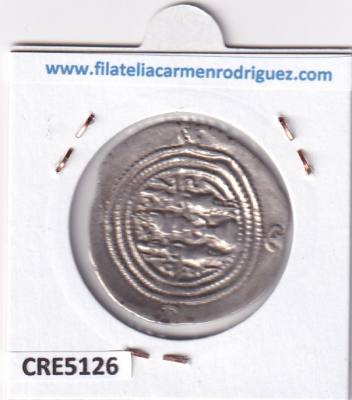CRE5126 MONEDA DRACMA IMPERIO SASANIDA PLATA
