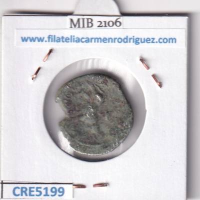 CRE5199 MONEDA ROMANA 1/2 UNIDAD CASTULO BRONCE