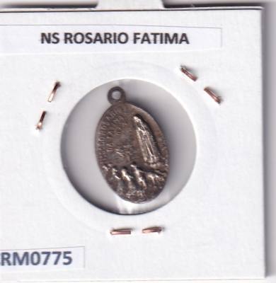 CRM0775 MEDALLA RELIGIOSA NS ROSARIO DE FATIMA