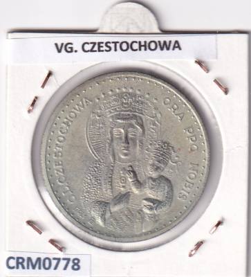 CRM0778 MEDALLA VATICANO JUAN PABLO II Y VG. CZESTOCHOWA 