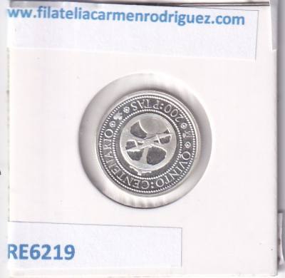 CRE6219 MONEDA ESPAÑA JUAN CARLOS I 200 PESETAS 1989 V CENT. 