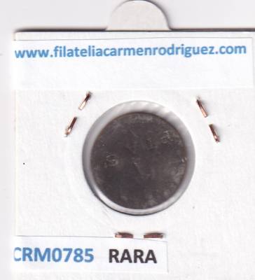 CRM0785 FICHA DE CABALLERIA CANTINA 1 PESETA Nº 7 RARA 