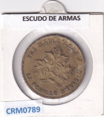 CRM0789 FICHA CANADA 1967 ACERO