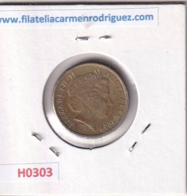 H0303 MONEDA AUSTRALIA 2 DOLARES 2009