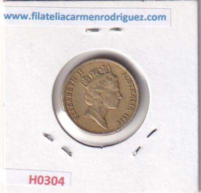 H0304 MONEDA AUSTRALIA 2 DOLARES 1988