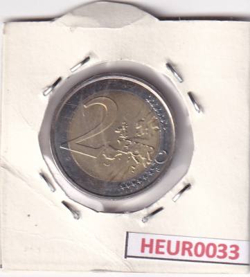 HEUR0033 MONEDA BELGICA 2 EUROS 2007 