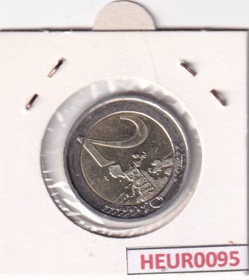 HEUR0095 MONEDA BELGICA 2 EUROS 2010