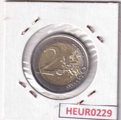 HEUR0229 MONEDA BELGICA 2 EUROS 2015 (Bandera europea)