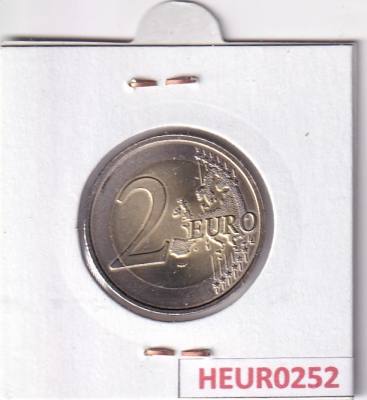 HEUR0252 MONEDA LETONIA 2 EUROS 2015 (Cigüeña)