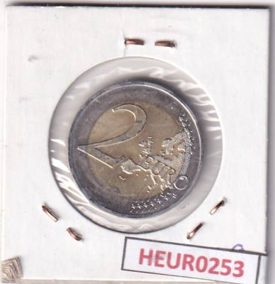 HEUR0253 MONEDA LETONIA 2 EUROS 2015 (Bandera europea)