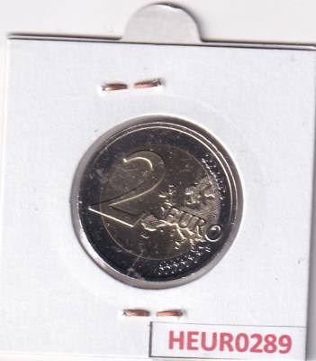 HEUR0289 MONEDA LETONIA 2 EUROS 2016 (Región de Vidzeme)