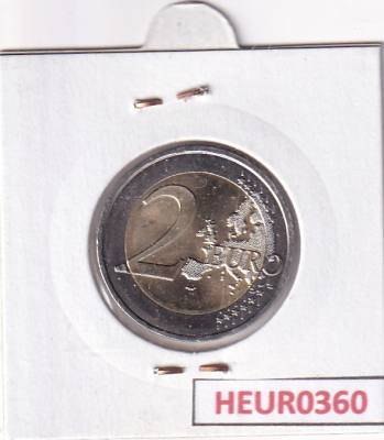 HEUR0360 MONEDA MALTA 2  2018 (Templo de Minajdra)