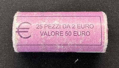 HEUR0594 CARTUCHO MONEDA ITALIA 2 EUROS 2012 (Giovanni Pascoli) 