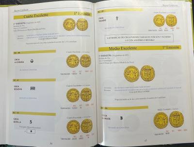 M023 CATALOGO MONEDA ESPAÑA DESDE RRCC A JUAN CARLOS I