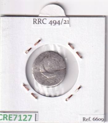 CRE7127 MONEDA DENARIO ROMA 42 A.C PUBLIUS CLODIUS (DESCRIP. EN FOTOS)