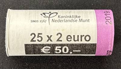 HEUR0596 MONEDA LUXEMBURGO 2 EUROS 2019 CARTUCHO