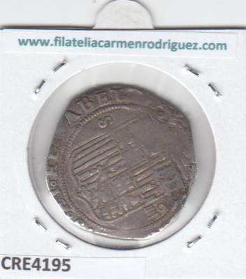 CRE4195 MONEDA ESPAÑA 4 REALES MACUQUINA RRCC 1474-1504