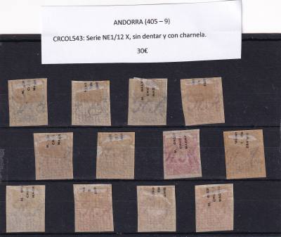 CRCOL443 SELLOS COLONIA ESPAÑA GUINEA Nº CAT 98/110 X CON CHARNELA