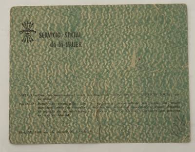 L120 LOTE 2 DOCUMENTOS Y LIBRITO TEMA FALANGE VER FOTOS