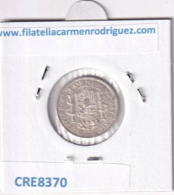 CRE8370 MONEDA ESPAÑA ALFONSO XII 1880 *8*0 50 CENTIMOS MADRID MSM 