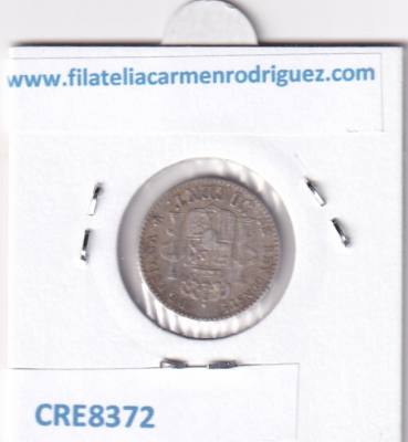 CRE8372 MONEDA ESPAÑA ALFONSO XII 1881 *8*1 50 CENTIMOS  MSM 