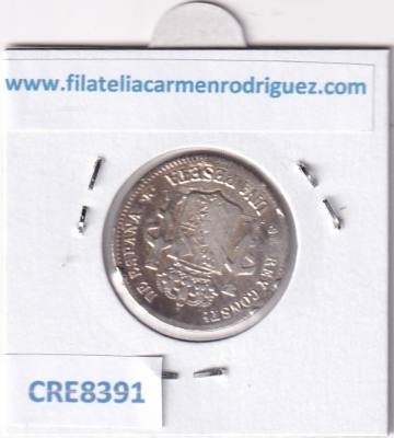 CRE8391 MONEDA ESPAÑA ALFONSO XII 1882 *-*- 1 PESETA MADRID MSM PLATA
