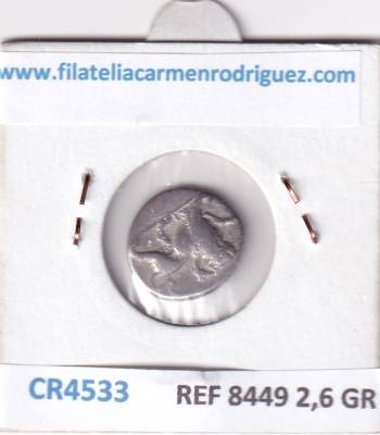 CR4533 MONEDA GRECIA HEMIDRACMA SICIONON 330-280 PLATA