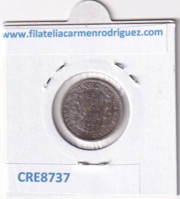 CRE8737 MONEDA ESPAÑA ALFONSO XIII 50 CENTIMOS 1904 PLATA