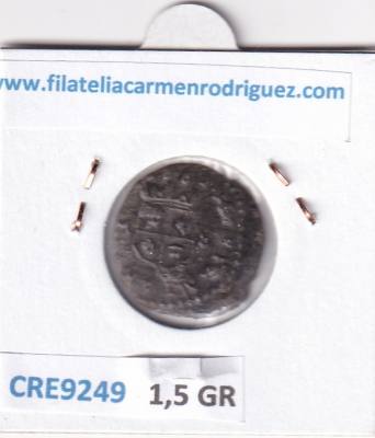 CRE9249 MONEDA ESPAÑA FELIPE IV 8 MARAVEDIS 1662 MADRID Y TIPO 112 VELLON