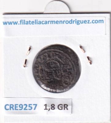 CRE9257 MONEDA ESPAÑA FELIPE IV 8 MARAVEDIS 1662 MADRID Y VELLON