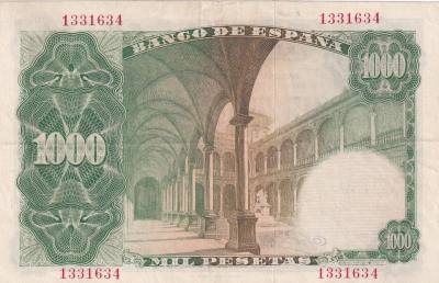 CRBS1998 BILLETE ESPAÑA 1000 PESETAS 1946 MBC+