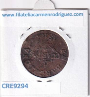 CRE9294 MONEDA ESPAÑA JOSE NAPOLEON 4 CUARTOS 1810 COBRE