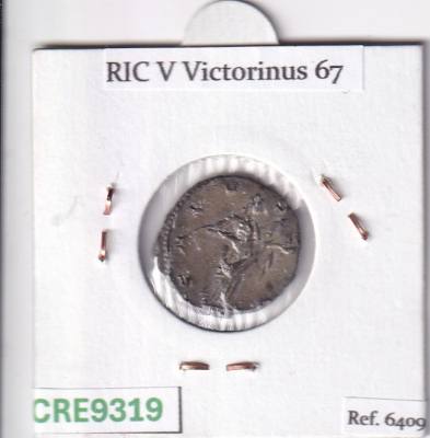 CRE9319 MONEDA ROMANA ANTONINIANO SUR DE LA GALIA VICTORINO SALUS 269-271