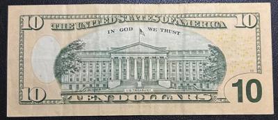 CRBX0627 BILLETE EEUU 10 DOLARES 2004