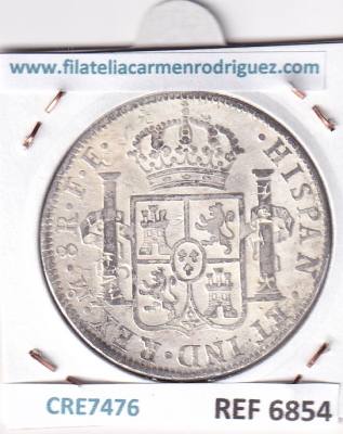 CRE7476 MONEDA ESPAÑA CARLOS III 8 REALES 1779 MEXICO 