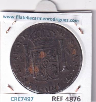 CRE7497 MONEDA ESPAÑA CARLOS III 8 REALES 1780 LIMA