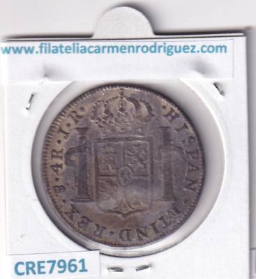 CRE7961 MONEDA ESPAÑA CARLOS III 4 REALES 1775 MADRID PJ RBO