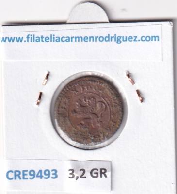 CRE9493 MONEDA ESPAÑA FELIPE III 4 MARAVEDIS 1601 SEGOVIA COBRE