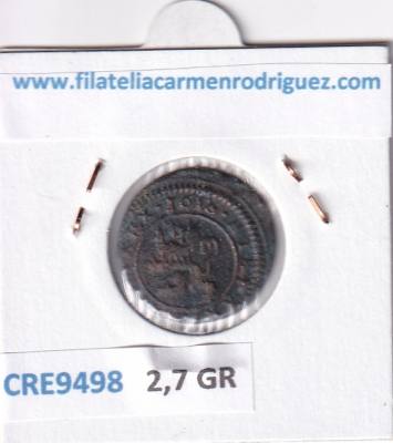 CRE9498 MONEDA ESPAÑA FELIPE III 4 MARAVEDIS 1618 SEGOVIA COBRE