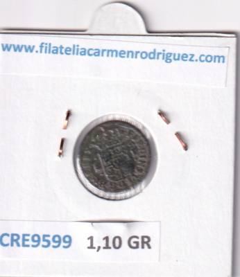 CRE9599 MONEDA ESPAÑA FERNANDO VI 1 MARAVEDIS 1747 SEGOVIA COBRE