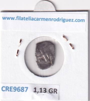 CRE9687 MONEDA ESPAÑA FELIPE IV (1621-1665) PLATA AIDENTIFICAR